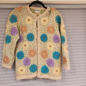 Hand Embroidered Vintage sweater